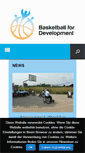 Mobile Screenshot of basketballfordevelopment.org